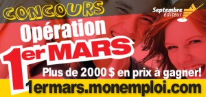 Concours opération 1er mars